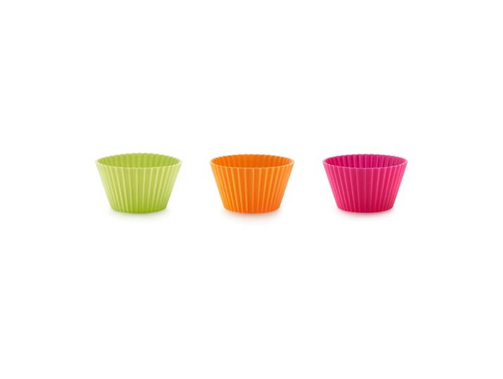 Lékué Grandes moules à muffins en silicone Lékué lot de 6 Mixé