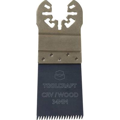 TOOLCRAFT TO-4985394 Chrom-Vanadium Stahl Tauchsägeblatt 1 Stück 34mm 1St.