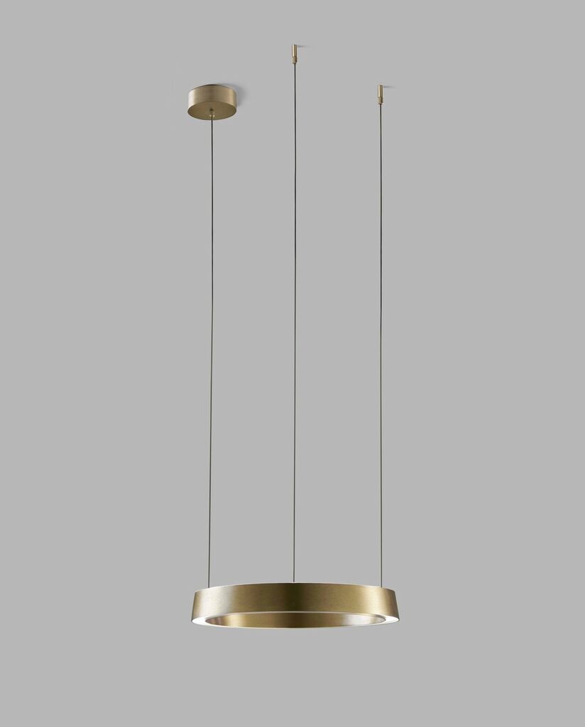 Light-Point LED-Pendelleuchte EDGE ROUND (mit Switch-Tune) 40cm Messing 271508 5711389715083