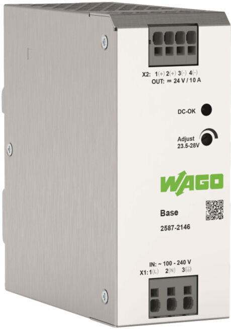 WAGO Alimentation Base 2587-2146 primaire à découpage 1ph (2587-2146)
