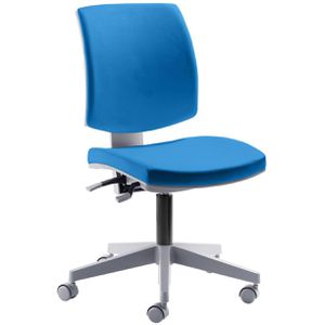 Mayer Bürostuhl myFLEXO, 2432 SO, blau, Kunstleder, belastbar bis 150 kg