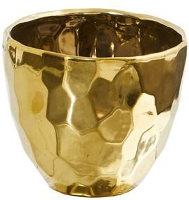 Nearly Natural "6"" Designer Gold Vase"