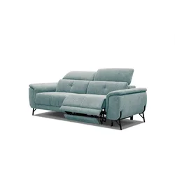 SOFA AVENA 3-Sitzer mit 1 Relaxfunktion, mintgrün