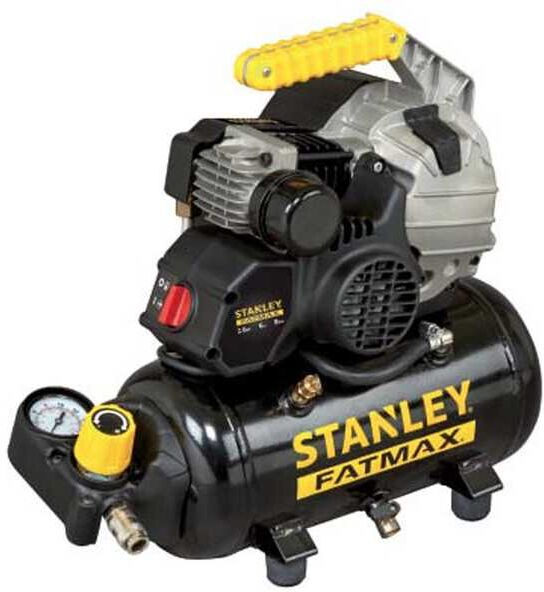 Stanley Fatmax HY 227/8/6E - Compresseur d'air électrique portatif monophasé - Moteur 2 CV - 6 L
