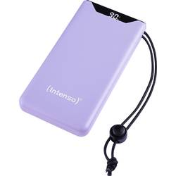 Intenso F10000 Powerbank 10000 mAh Quick Charge, USB PD LiPo USB-A, USB-C® Purple Statusanzeige 7332033