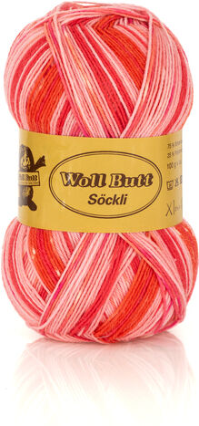 Woll Butt Söckli – blossom color