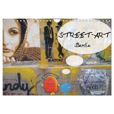 Street-Art Berlin (Wandkalender 2027 DIN A4 quer), CALVENDO Monatskalender