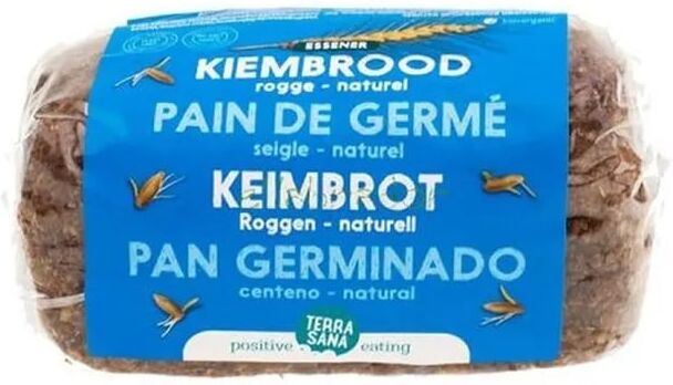 Terrasana Pão de Gérmen Centeio Natural Bio 400g