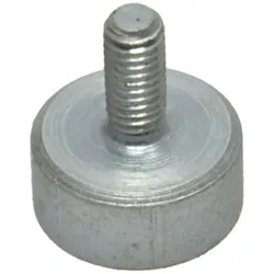 22 Ferrit-Topfmagnete mit Gewinde 25 mm | M4, Ferrit, Stahl, silber