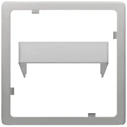 Siemens 5TG6278-5PM00 DELTA style Adapterrahmen für Bewegungsmelder mit 5TC158x, platinmetallic 5TG62785PM00