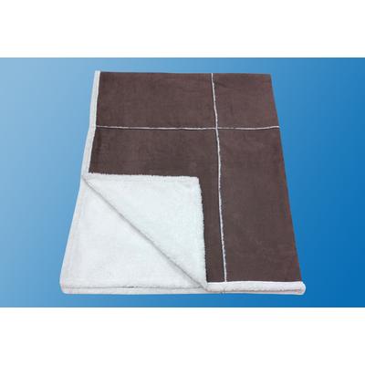 Wohndecke DREAMS "Patchwork", braun, B:150cm L:200cm, Polyester, Wohndecken, Wohndecke, Wohlige Wärme und Behaglichkeit