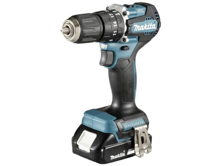 Perceuse à percussion 18V LXT (2x2\,0 Ah) en MAKPAC - MAKITA DHP487RAJ