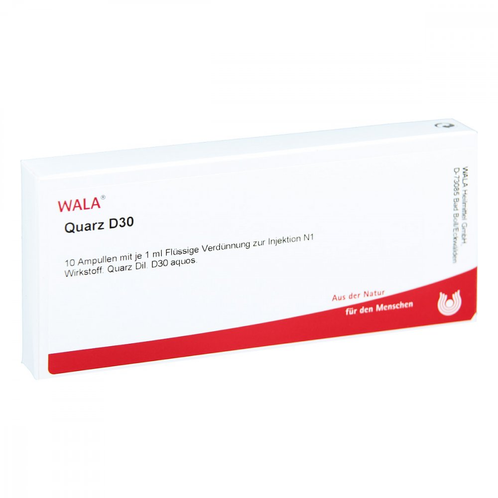 WALA Heilmittel GmbH Quarz D30 Ampullen 02830444