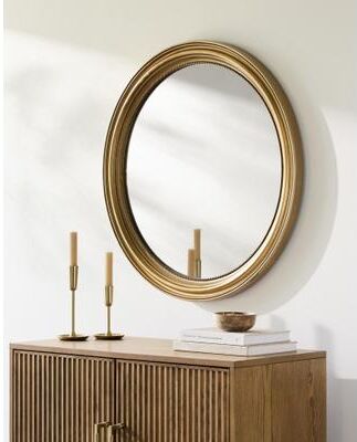 "Livabliss Phillipe Traditional Accent Mirror - 32""H x 32""W x 2""D"