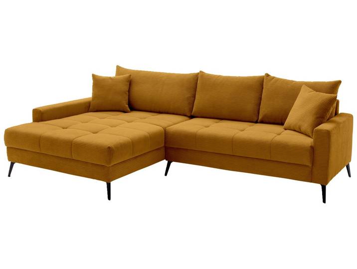 Hom´in Ecksofa SOFIA, curry, Cord