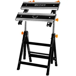 No Name, Werkbank + Arbeitsbock, Verstellbare Werkbank Aluminium 60 x 58 x 77-107 cm (58 cm, 60 cm)