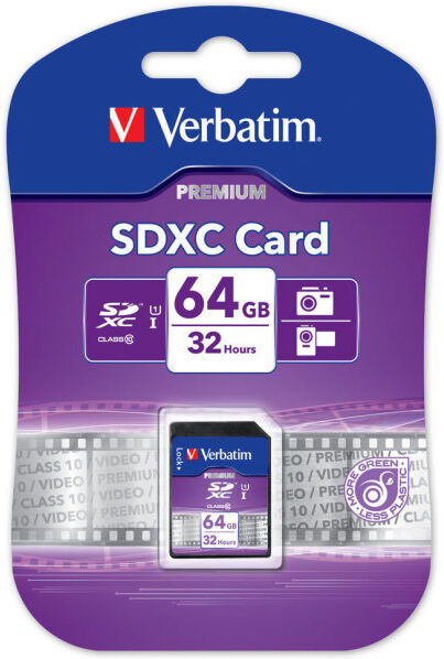 Verbatim Sdxc 64gb Class 10 Hukom. Kort