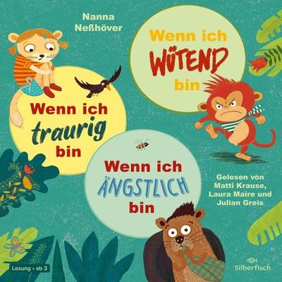Wenn ich wütend bin - Nanna Nesshöver, Audio, 9783844930030