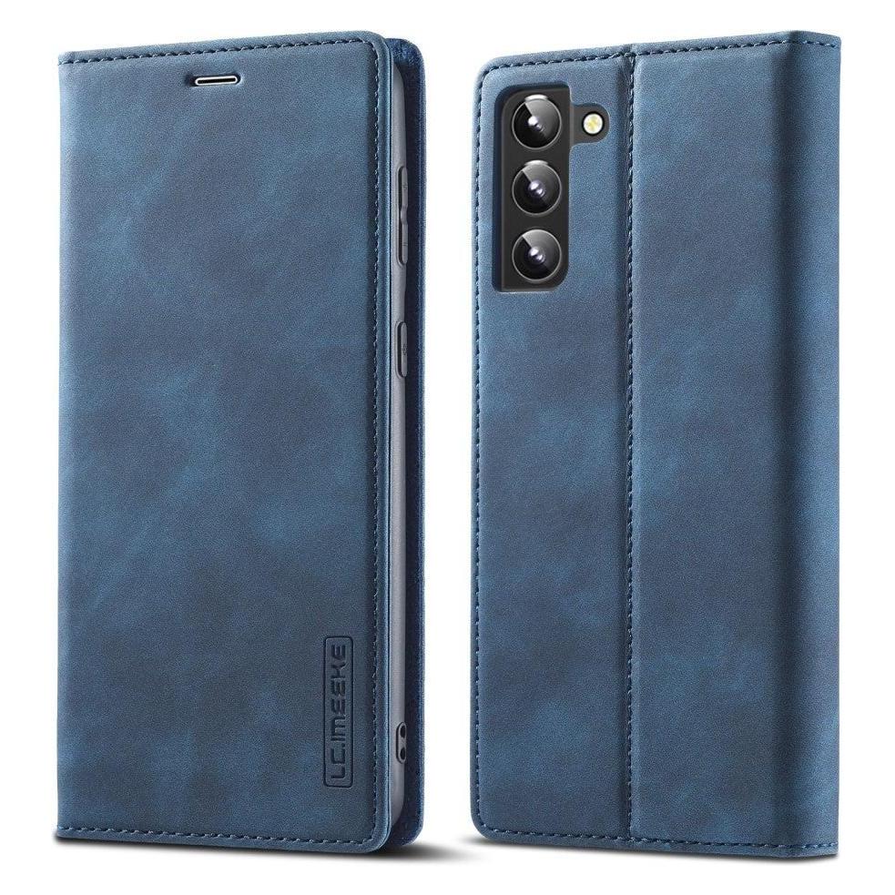Cover-Discount Galaxy S22+ - Stand Flip Case Hülle blau (Samsung Galaxy S22+) (101243411B)