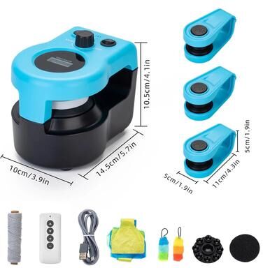 Inspire Select Smart Interactive Cat Exercise Wheel Toy Adjustable Speed Cat Treadmill & Automatic Hunting Simulator For Indoor Cats blue