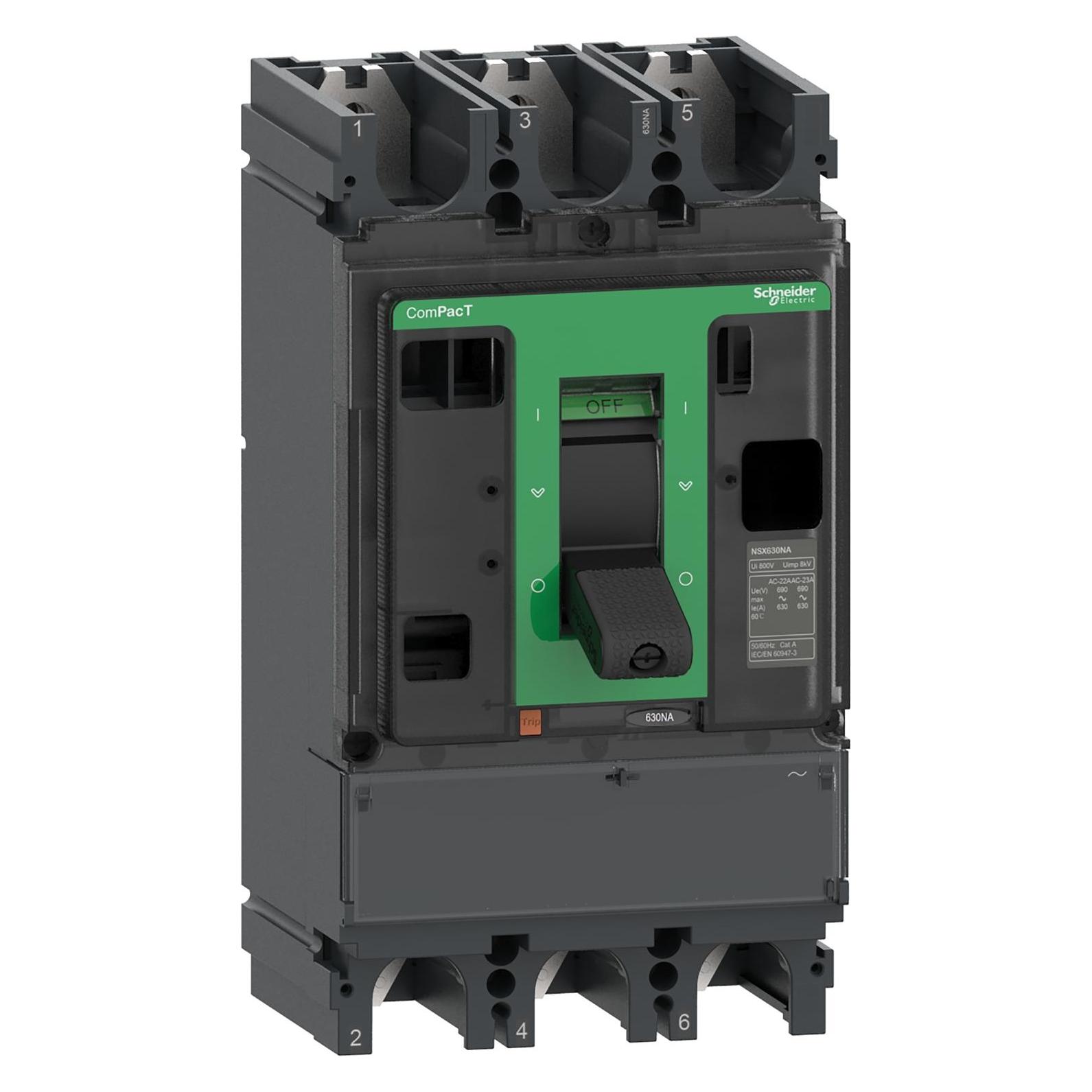 Schneider Electric C633630S Lasttrennschalter ComPacT NSX630NA 3 poles (C633630S)