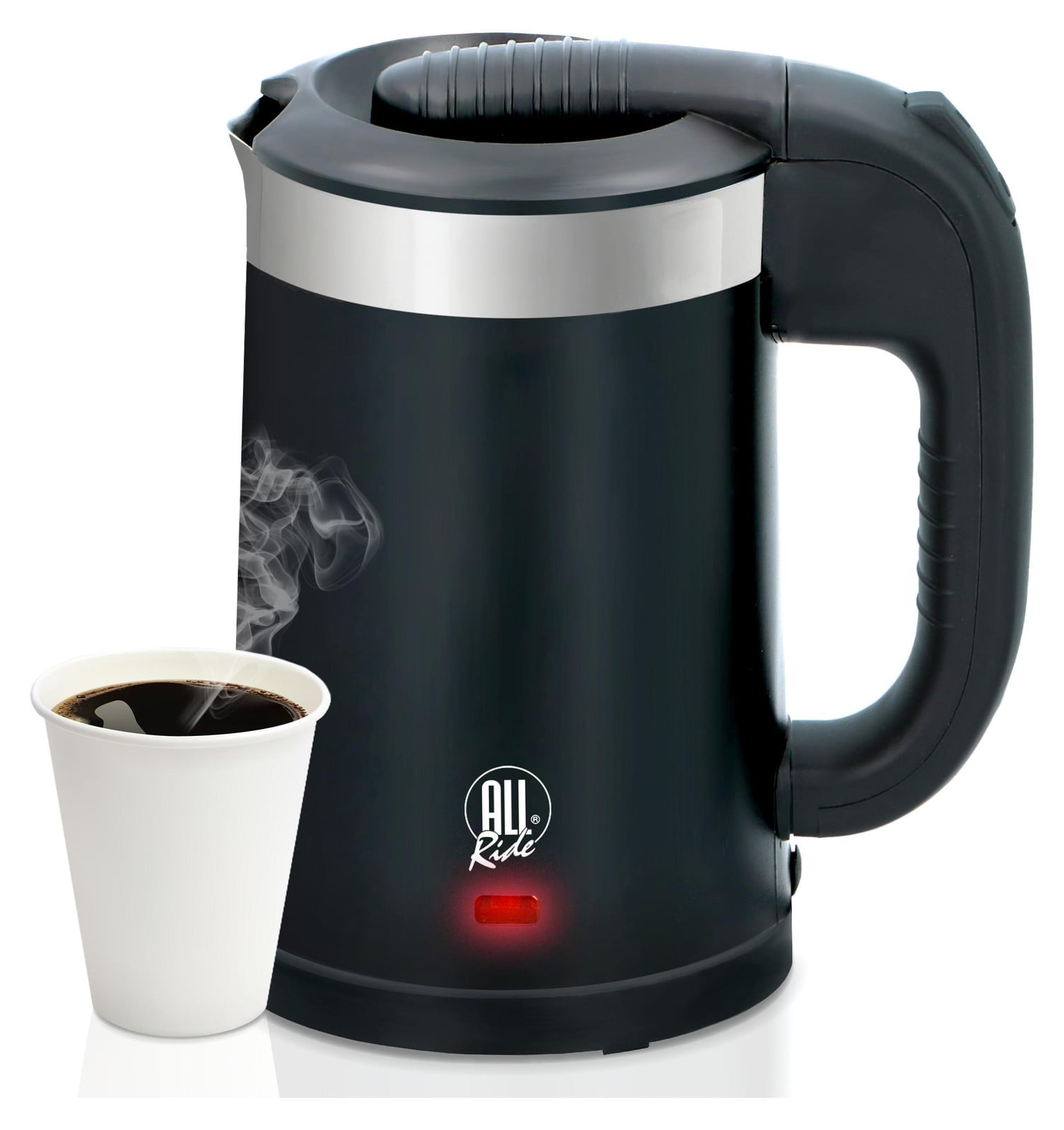 All Ride Waterkoker 24 Volt - 0,5 l - Compact voor vrachtwagen en auto
