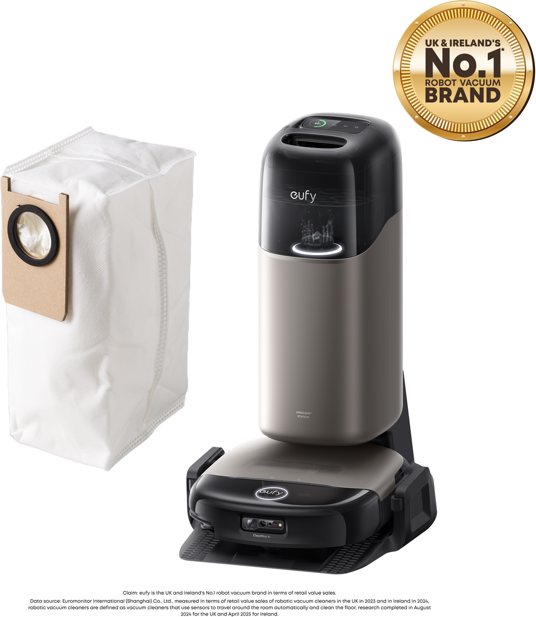 eufy Omni S2 Robot Vacuum and Mop with Dust Bag