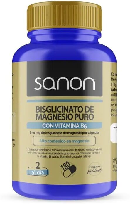 Sanon Bisglicínio de Magnésio 180 Caps