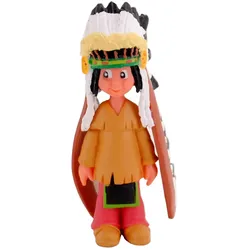 Yakari Figur - Yakari mit Kopfschmuck
