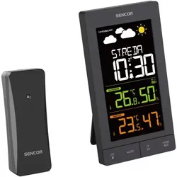 Sencor SWS 4200 Wetterstation / LCD / drahtloser Sensor, Wetterstation