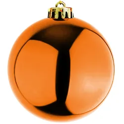Mojawo XXL Weihnachtsbaumkugeln Dekokugel Christbaumkugeln Orange Ø 20cm