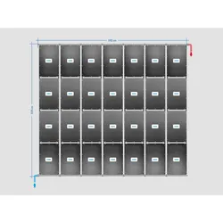 OKU Solarabsorber Pool-Solarheizung SET 56 - 28 Absorber