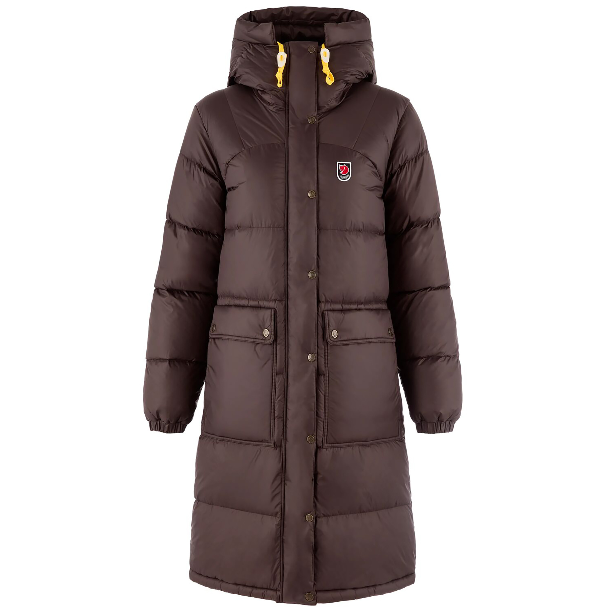 Fjällräven Expedition Long Down Parka Damen Winterjacke schwarz Größe L Trekking Isolierend Wasserabweisend