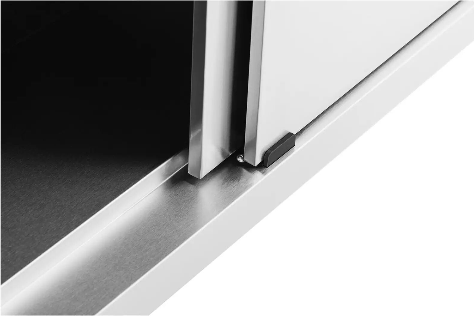 Edelstahl-Arbeitsschrank - ECO - 200 x 70 cm - 500 kg - Royal Catering RCSSCB-200X70-E