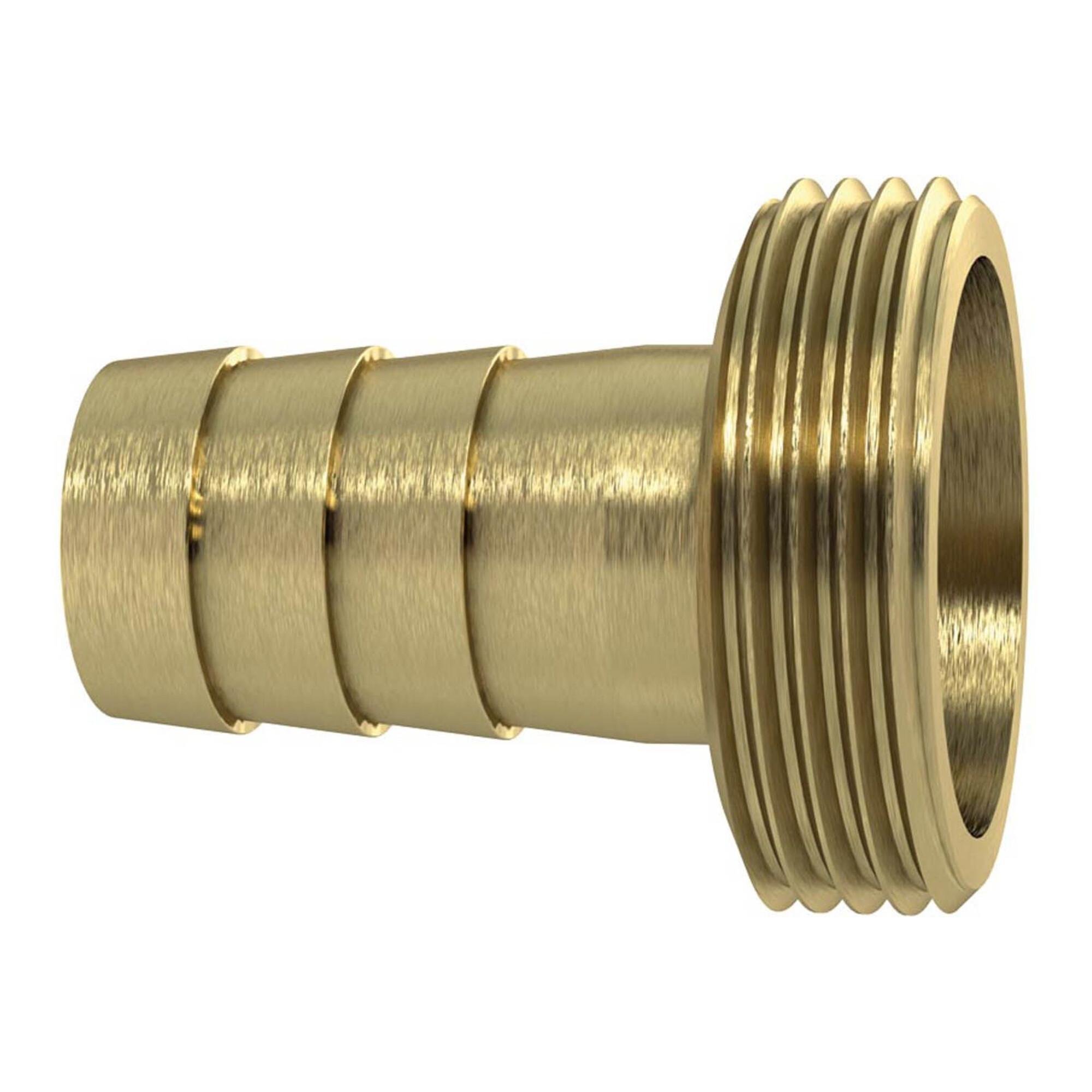 Riegler 1/3 Schlauchverschr. G1x19 flachd. ohne Bund, leichte Ausfür MS (SV1019MS13FL)