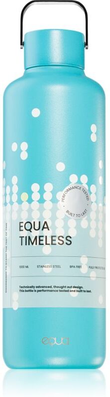 Equa Timeless bouteille d’eau en acier inoxydable teinte/couleur Game 1 pcs