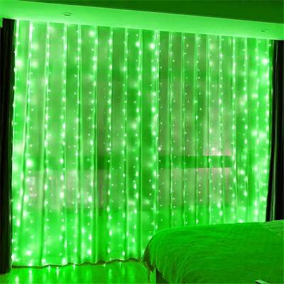 Uplift Picks 3M 6M USB LED Curtain Fairy Lights With Remote 8 Modes green 3mx1m 100 Led