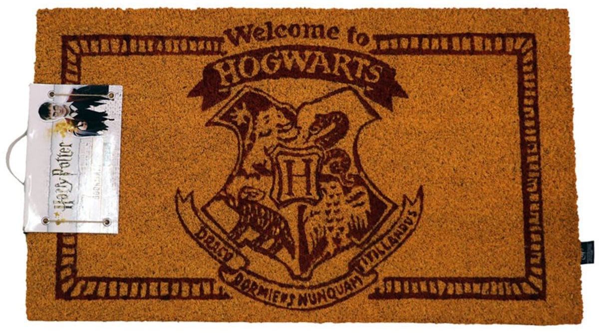 Harry Potter Welcome To Hogwarts Unisex Deurmat - Meerkleurig