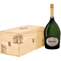 Jéroboam Champagner R de Ruinart Brut - Holzkiste