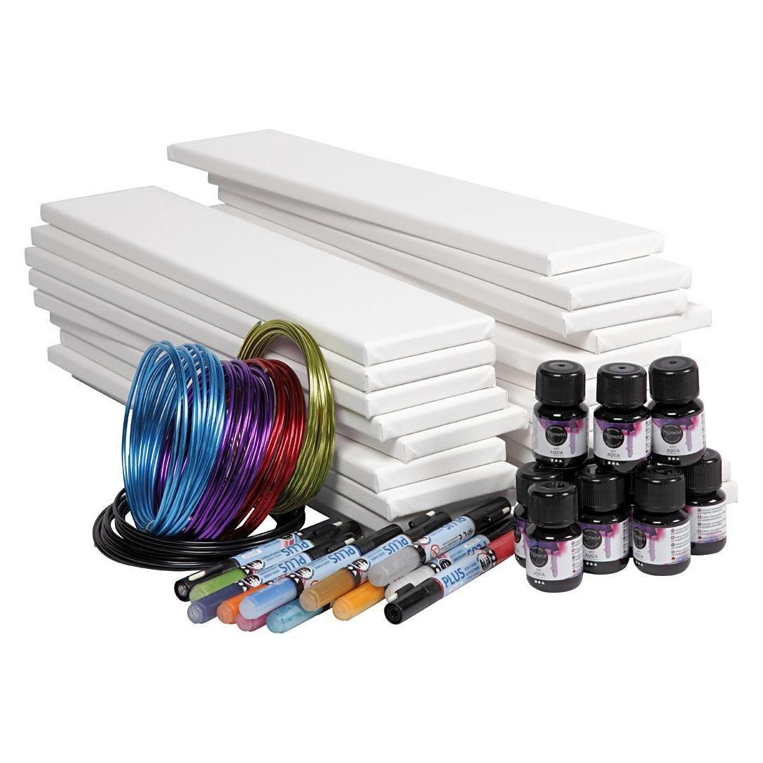EasyKit Long Watercolour Canvas Art (5707167252918)