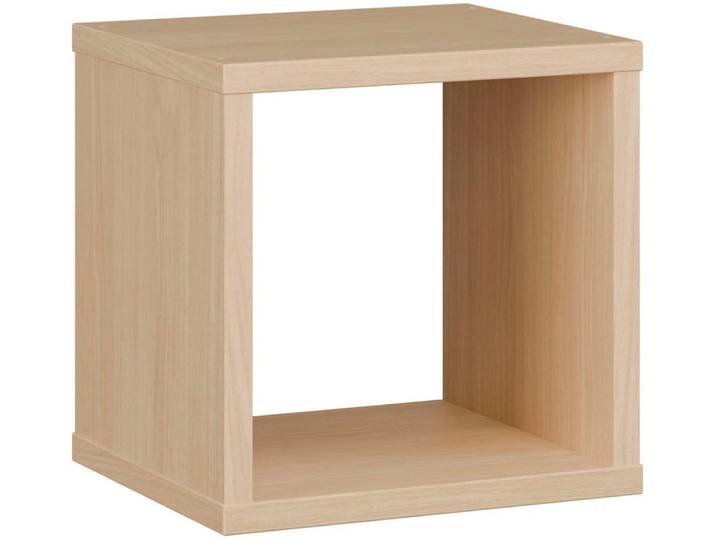 Regalwürfel FORTE Mauro , beige (eiche), B:38,2cm H:32,9cm T:32,9cm, Holzwerkstoff, Regale, Regalwürfel, Regalwürfel, B/H/T 38,2x38,3x32,9 cm, langlebige Beschichtung