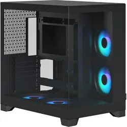 Fractal Design Pop 2 Vision Black RGB ATX Gaming Gehäuse Schwarz