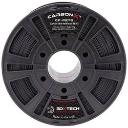 3D Xtech PTG3010750BK0 CarbonX™ CF Filament PETG Compound chemisch beständig 1.75 mm 750 g Schwarz 1 St.