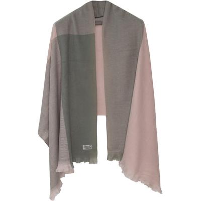 Strickschal CHILLOUTS "Gaia Scarf", Damen, grau (pink), Web, Kunstfaser, Modetücher, tragbar als Schal oder Stola, Größe: 180 x 70 cm