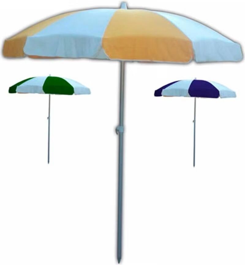 Sombrilla De Playa Y Jardín Aktive Multicolor Talla Única Unisex