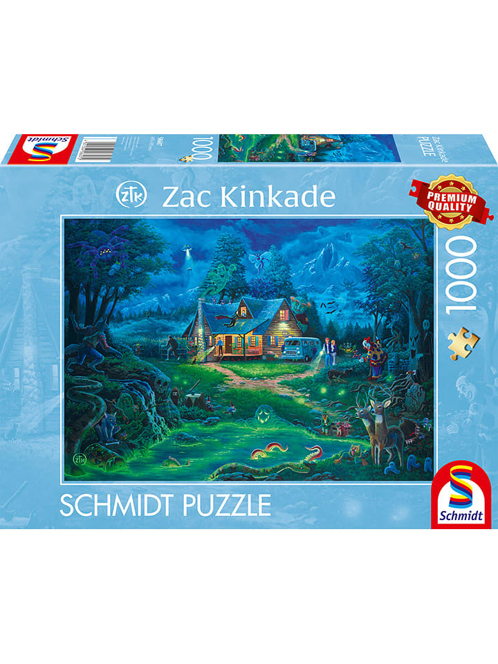 Schmidt Spiele 1.000tlg. Puzzle "Das Spukhaus" - ab 14 Jahren - onesize