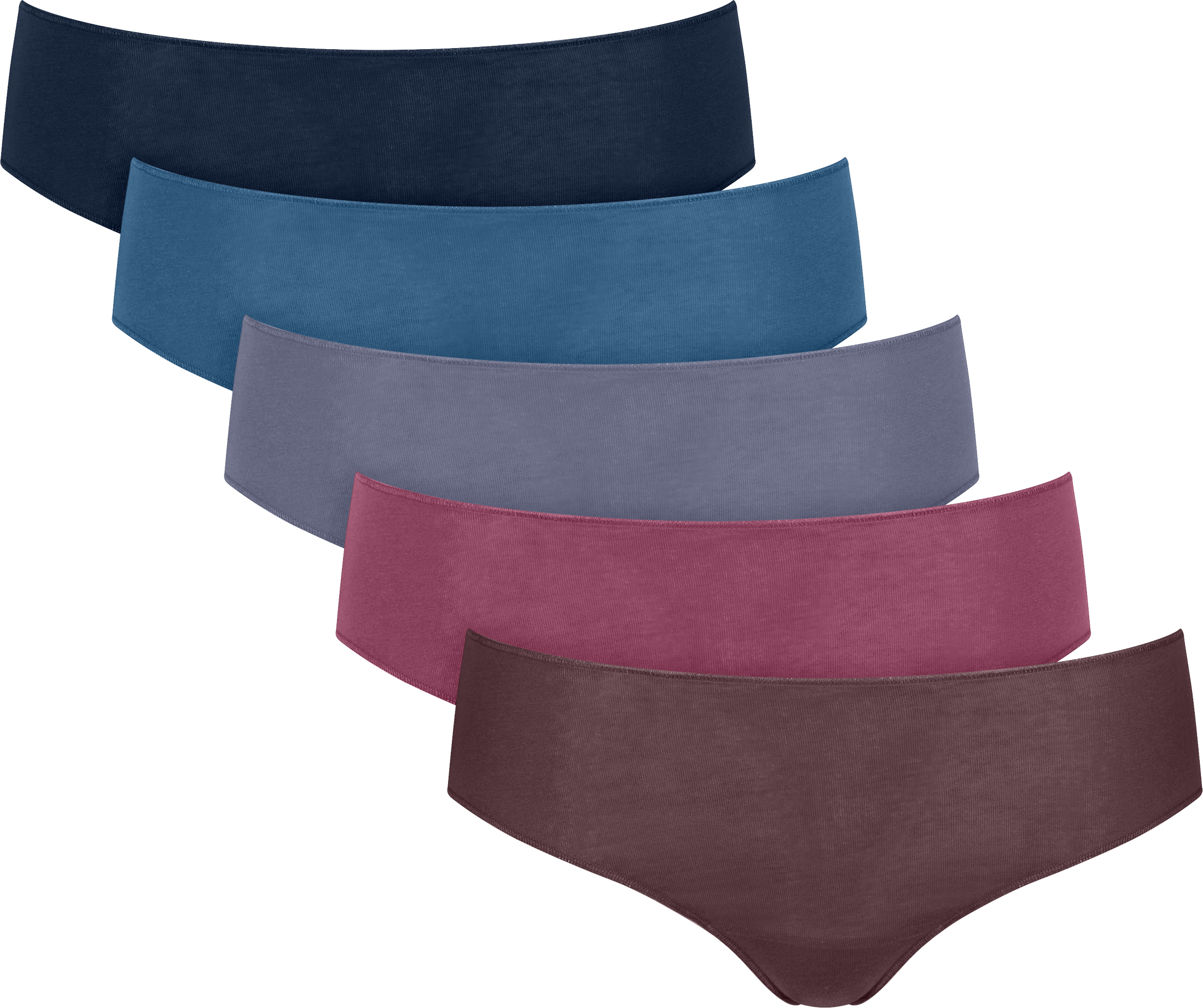 Slip SLOGGI "sloggi Ultimate Cotton Light Hipster C5P", Damen, Gr. L, bunt (multi, colour), Obermaterial: 95% Baumwolle, 5% Elasthan, Unterhosen Slip multi, colour L