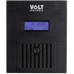 Volt Polska MICRO UPS 1500 2x9Ah (1500 VA, 900 W, Line-Interaktiv USV), USV