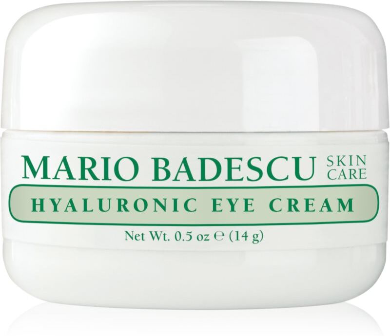 Mario Badescu Hyaluronic Eye Cream feuchtigkeitsspendende und glättende Augencreme mit Hyaluronsäure 14 g