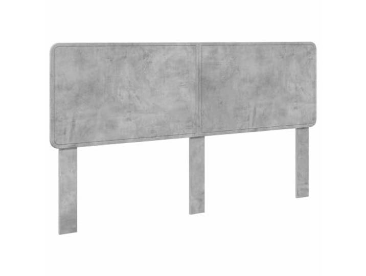 Makastle Kopfteil Beton Grau Holzwerkstoff 183 x 100 cm Rechteckige Form